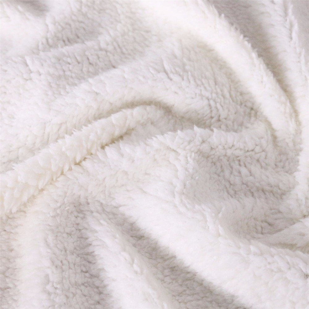 USA Stars and Stripes Flag Fleece Throw Blanket