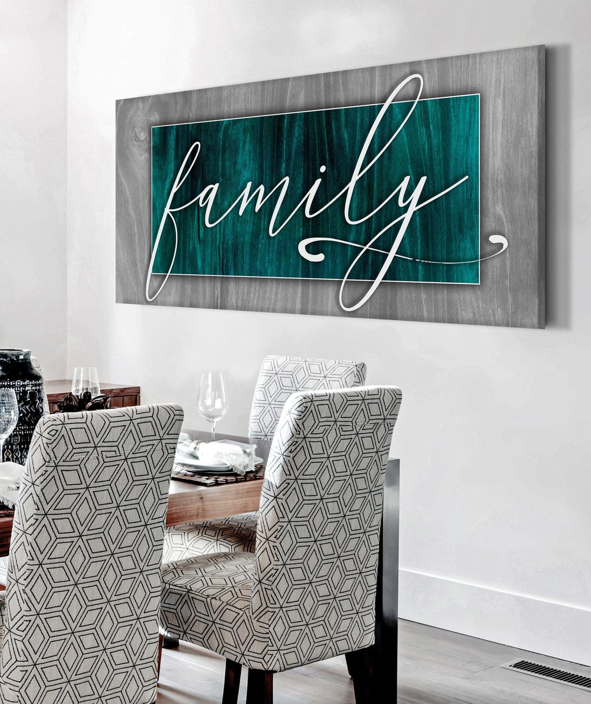 Family Canvas Wall Art – Inspirational Quote Home Décor